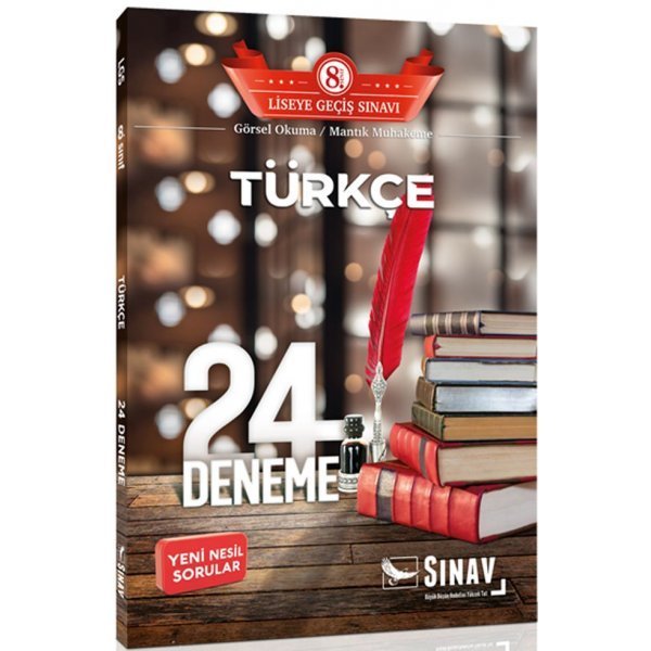 Sınav Yayınları 8. Sınıf LGS Türkçe 24 Ayar Deneme