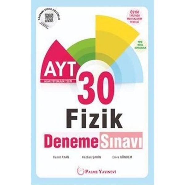 Palme Yayınları AYT Fizik 30 Deneme Sınavı