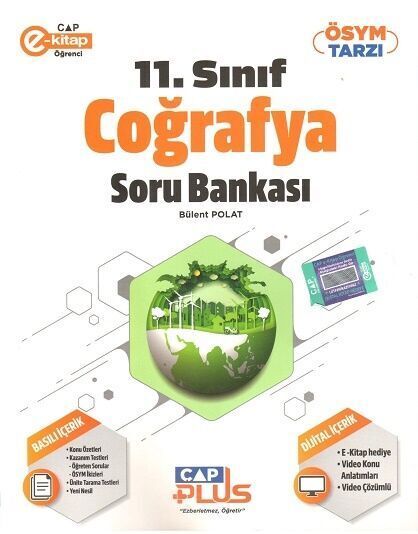 Çap Yayınları 11. Sınıf Coğrafya Anadolu Soru Bankası