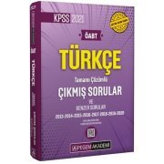 Pegem Yayınları 2021 KPSS ÖABT Türkçe Tamamı Çözümlü Çıkmış Sorular ve Benzer Sorular
