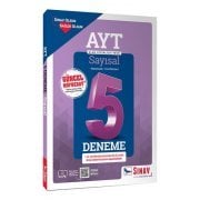 Sınav Yayınları AYT Sayısal Çözümlü 5 Deneme