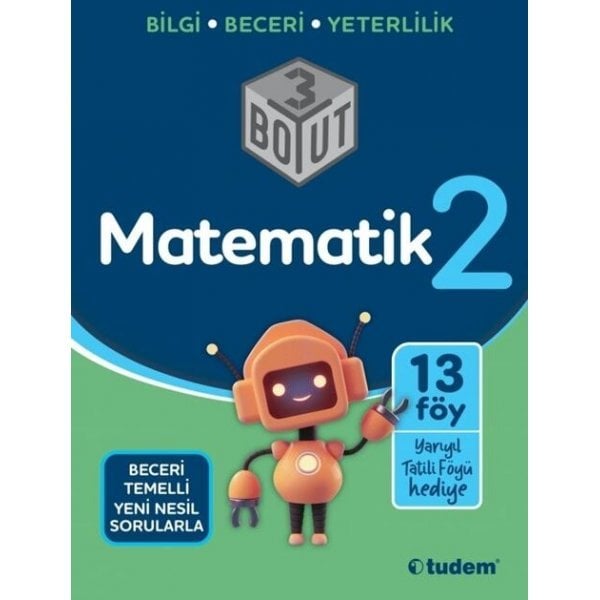 Tudem Yayınları 2. Sınıf Matematik 3 Boyut