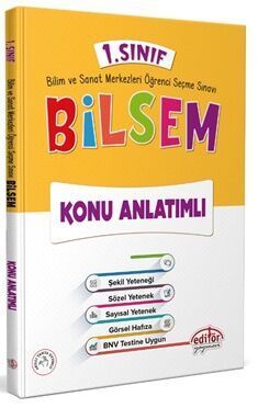 Editör Yayınları 1. Sınıf Bilsem Konu Anlatımlı