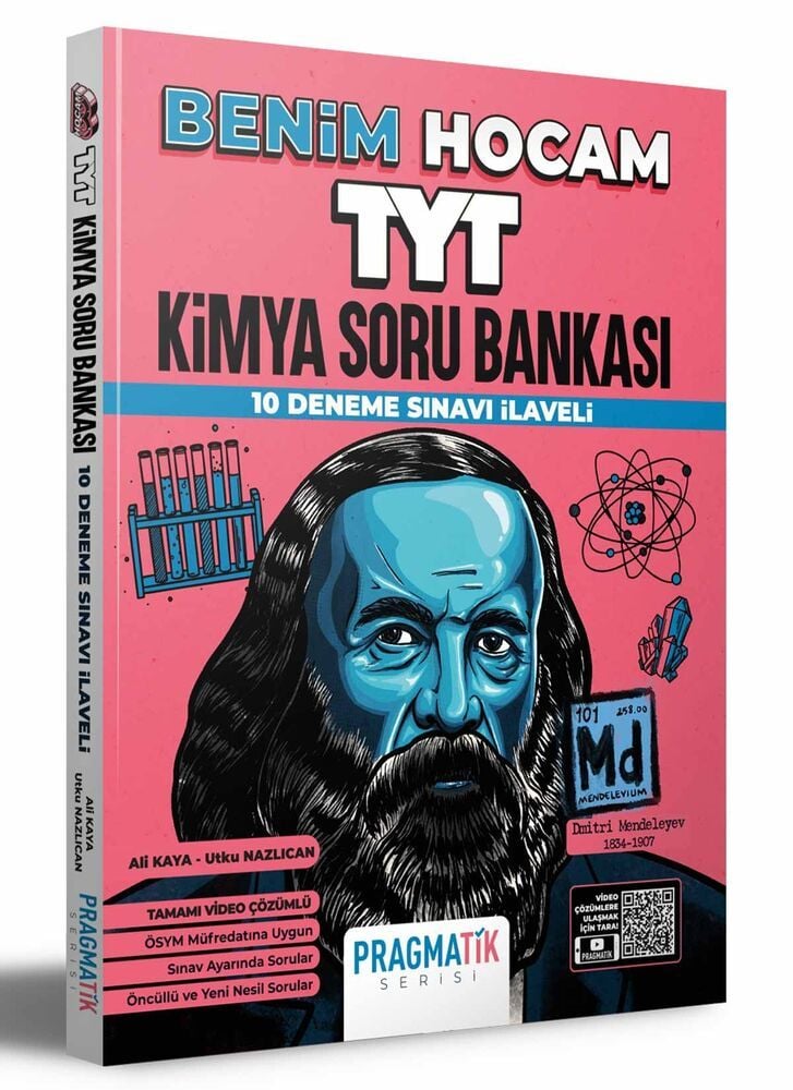 Benim Hocam Yayınları TYT Kimya Soru Bankası 10 Deneme İlaveli Pragmatik Serisi