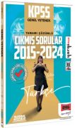 Yargı Yayınları 2025 KPSS Genel Yetenek 2015-2024 Türkçe Konularına Göre Düzenlenmiş Tamamı Çözümlü Çıkmış Sorular