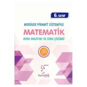 Karekök Yayınları 6. Sınıf Modüler Piramit Sistemiyle Matematik Konu Anlatımı ve Soru Çözümü