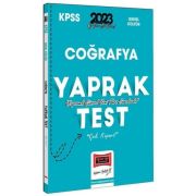 Yargı Yayınları 2023 KPSS Coğrafya Yaprak Test Çek Kopart