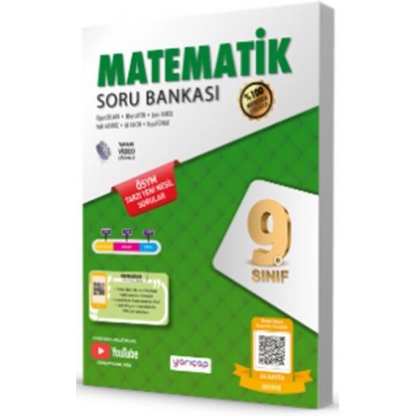 YarıÇap Yayınları 9. Sınıf Matematik Soru Bankası