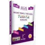 Karekök Yayınları 8. Sınıf LGS Türkçe ROS Beceri Temelli Yeni Nesil Soru Bankası