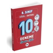 Açı Yayınları 8.Sınıf LGS Sayısal Sözel Tamamı Video Çözümlü 10 Deneme Sınavı Seti