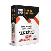 Data Yayınları 2024 KPSS Lise Ön Lisans Genel Kültür Genel Yetenek Tek Kitap Konu