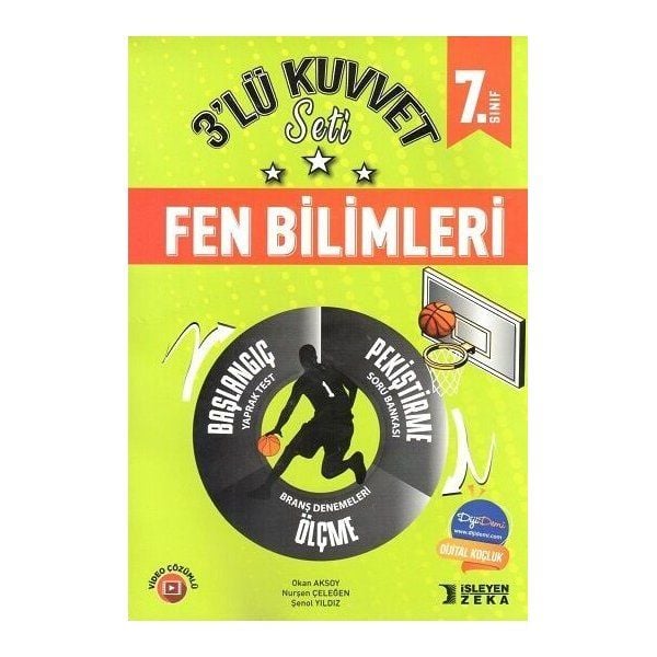 İşleyen Zeka Yayınları 7. Sınıf Fen Bilimleri Kuvvet Serisi Branş Denemeleri