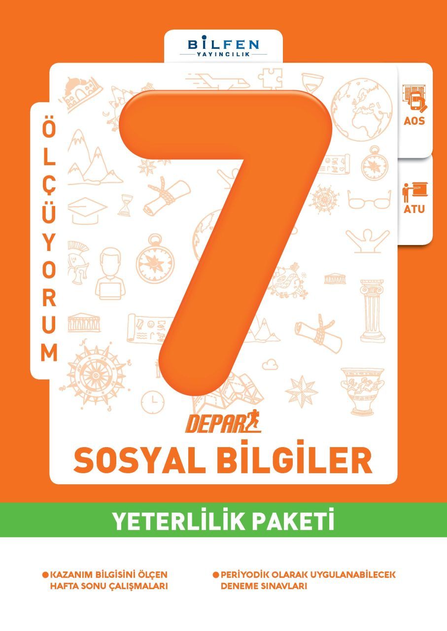 Bilfen Yayınları 7. Sınıf Sosyal Bilgiler Depar Yeterlilik Paketi