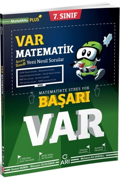 Arı Yayıncılık 7. Sınıf Matematik Var Soru Bankası