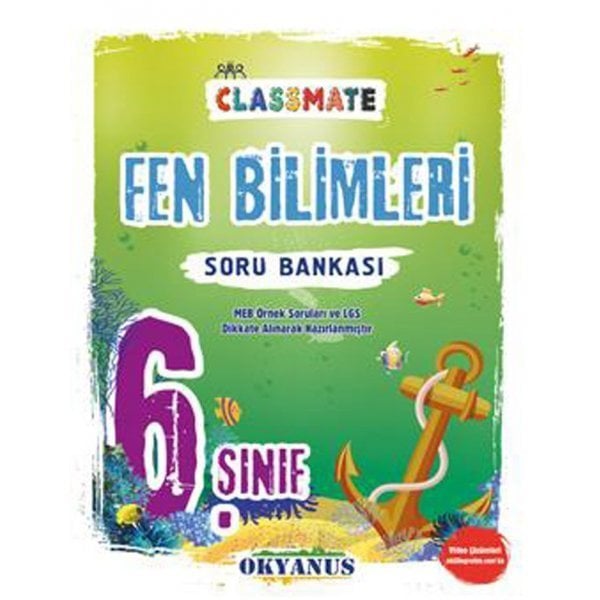 Okyanus Yayınları 6. Sınıf Fen Bilimleri Classmate Soru Bankası