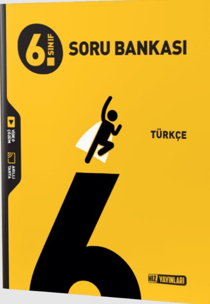 Hız Yayınları 6. Sınıf Türkçe Soru Bankası