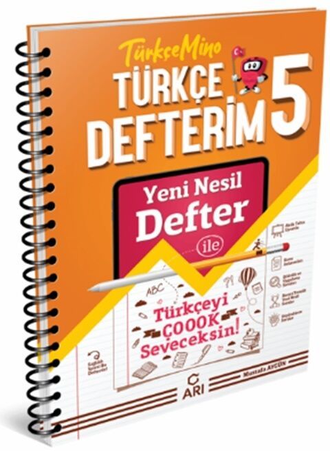 Arı Yayıncılık 5. Sınıf Türkçe Akıllı Defteri