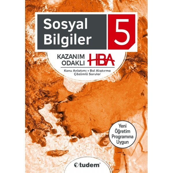 Tudem Yayınları 5.Sınıf Sosyal Bilgiler Kazanım Odaklı HBA