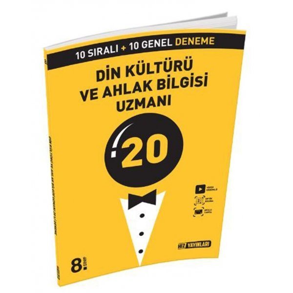 Hız Yayınları 8. Sınıf LGS Din Kültürü ve Ahlak Bilgisi Uzmanı 20 Deneme