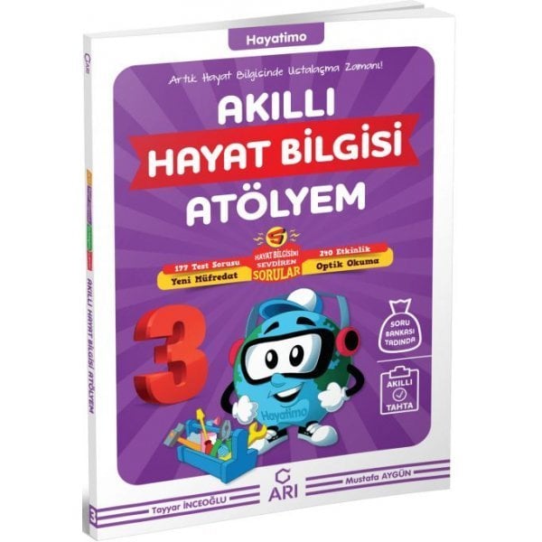 Arı Yayıncılık 3. Sınıf Hayatimo Akıllı Hayat Bilgisi Atölyem