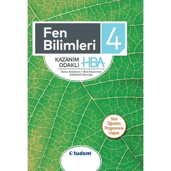 Tudem Yayınları 4. Sınıf Fen Bilimleri Kazanım Odaklı HBA