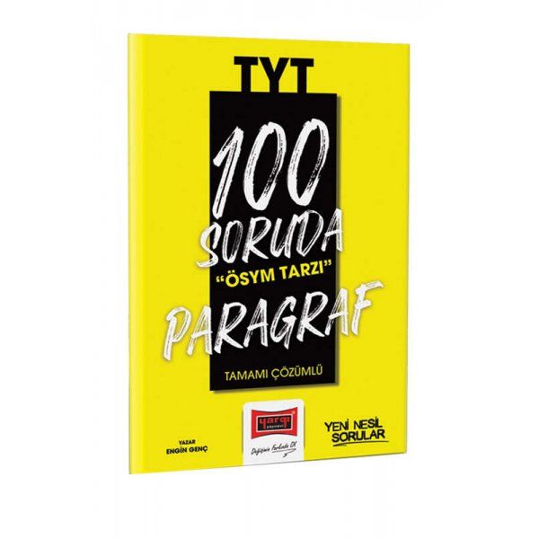 Yargı Yayınları 2023 100 Soruda ÖSYM Tarzı TYT Paragraf Tamamı Çözümlü Soru Bankası