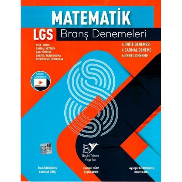 Beyin Takımı 8. Sınıf LGS Matematik Branş Denemeleri