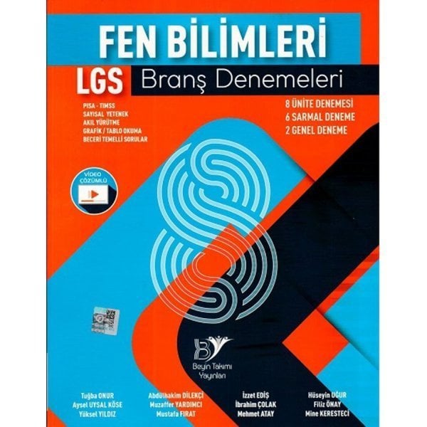 Beyin Takımı 8. Sınıf LGS Fen Bilimleri Branş Denemeleri