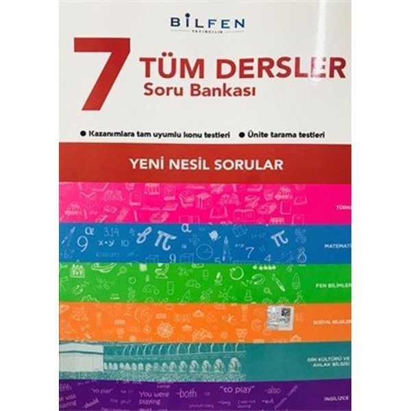 Bilfen Yayıncılık 7. Sınıf Tüm Dersler Soru Bankası