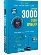 Pegem Yayınları 2024 KPSS Genel Yetenek Genel Kültür Ezberbozan 3000 Soru Bankası