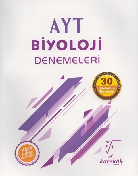 Karekök Yayınları AYT Biyoloji Denemeleri