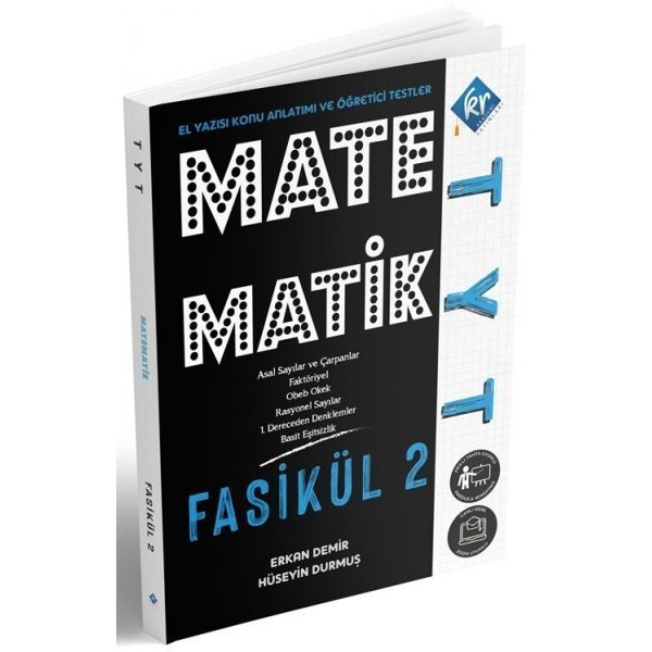 KR Akademi TYT Matematik El Yazısı Konu Anlatım 2. Fasikül