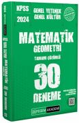 Pegem Yayınları 2024 KPSS Genel Yetenek Matematik Geometri 30 Deneme