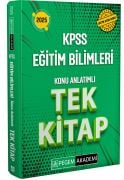 Pegem Yayınları 2025 KPSS Eğitim Bilimleri Konu Anlatımlı Tek Kitap