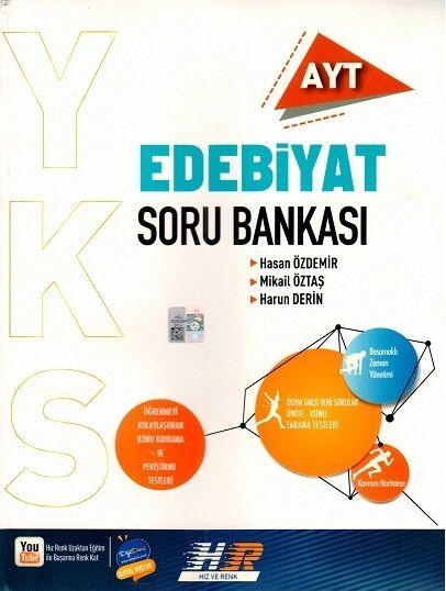 Hız ve Renk Yayınları AYT Türk Dili ve Edebiyatı Soru Bankası