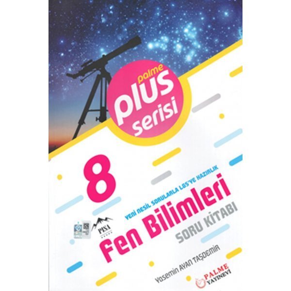 Palme Yayınları 8. Sınıf LGS Fen Bilimleri Plus Serisi Soru Kitabı