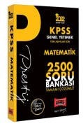 Yargı Yayınları 2022 KPSS Genel Yetenek Matematik Prestij Seri Tamamı Çözümlü 2500 Soru Bankası