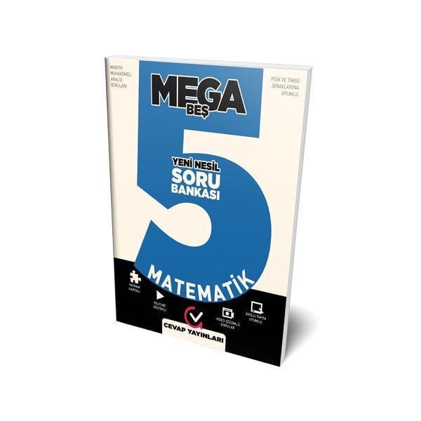 Cevap yayınları 5.Sınıf MEGA 5 Matematik Soru Bankası