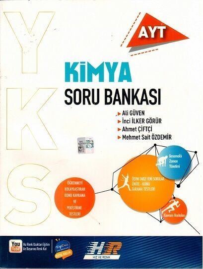 Hız ve Renk Yayınları AYT Kimya Soru Bankası