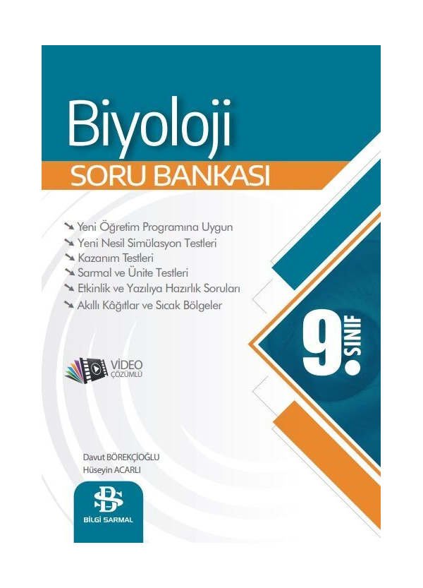 Bilgi Sarmal Yayınları 9. Sınıf Biyoloji Soru Bankası