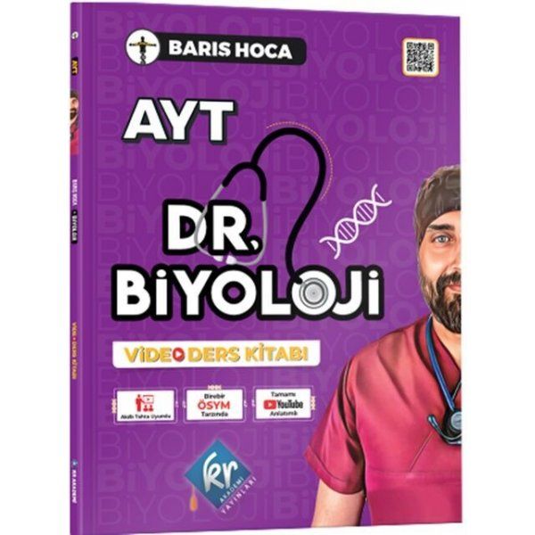 KR Akademi Barış Hoca AYT Dr Biyoloji Video Ders Kitabı