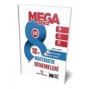 Cevap Yayınları 8.Sınıf MEGA 8 Matematik 10 lu Denemeleri