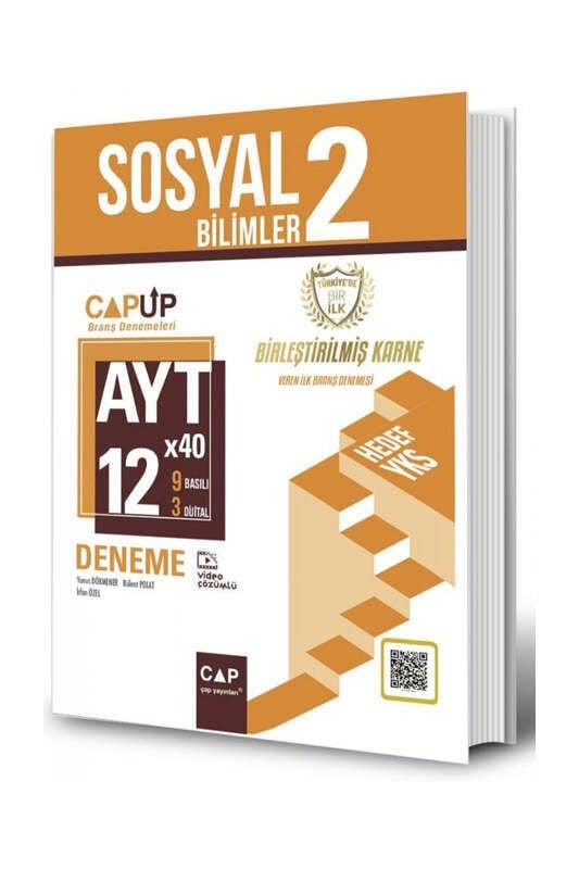 Çap Yayınları AYT Sosyal Bilimler 2 12x40 Up Deneme