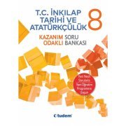 Tudem Yayınları 8. Sınıf T. C. İnkılap Tarihi ve Atatürkçülük Kazanım Odaklı Soru Bankası