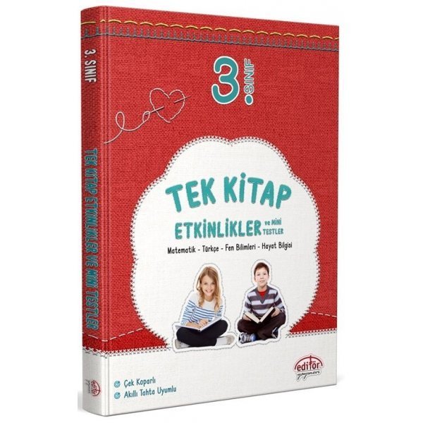 Editör Yayınları 3. Sınıf Tek Kitap Etkinlikler ve Mini Testler