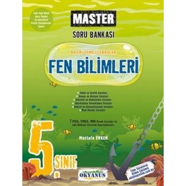 Okyanus Yayınları 5. Sınıf Fen Bilimleri Master Soru Bankası