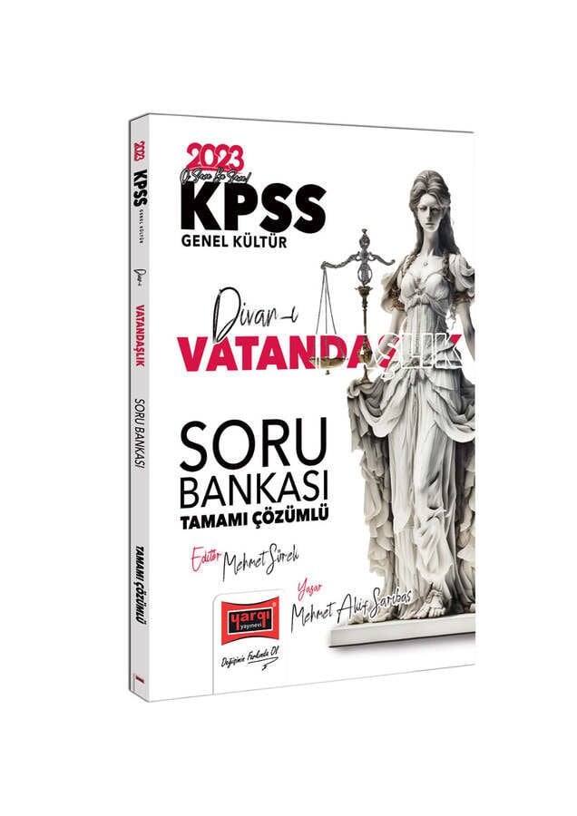 Yargı Yayınları 2023 KPSS Divan-ı Vatandaşlık Tamamı Çözümlü Soru Bankası