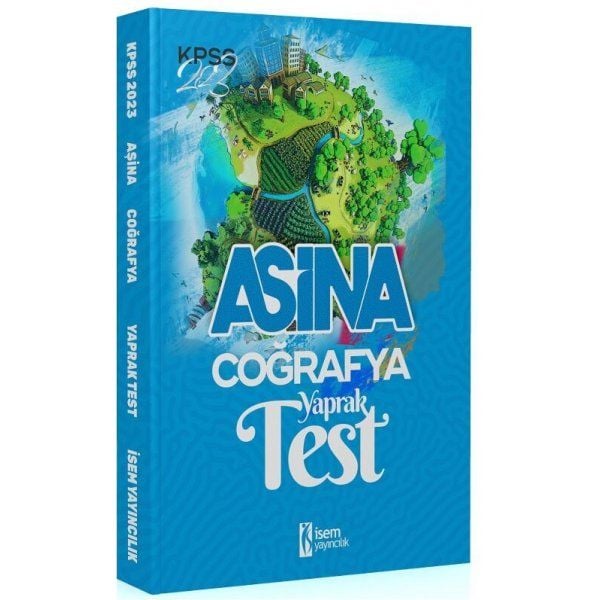 İsem Yayınları 2023 KPSS Coğrafya Aşina Yaprak Test