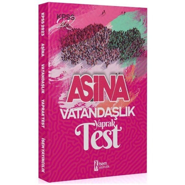 İsem Yayınları 2023 KPSS Vatandaşlık Aşina Yaprak Test