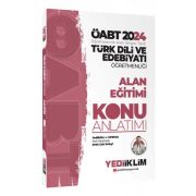 Yediiklim Yayınları 2024 ÖABT Türk Dili Ve Edebiyatı Öğretmenliği Alan Eğitimi Konu Anlatımı